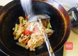 西红柿炒有机菜花的做法图解6