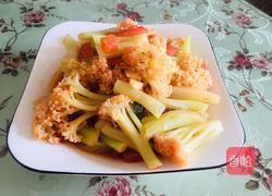 西红柿炒有机菜花的做法图解8