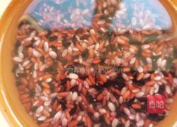 三色糙米团的做法图解1