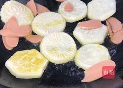 青菜炒印儿粑的做法图解4