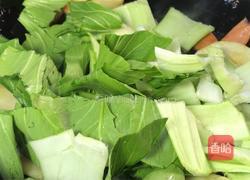 青菜炒印儿粑的做法图解5