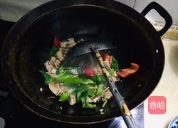 青蒜木耳炒肉片的做法图解4