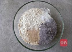 黑米馒头的做法图解3