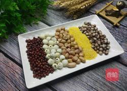 红豆花生米糊的做法图解2