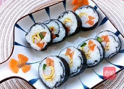 虾仁寿司的做法图解13
