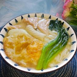 鸭蛋汤河粉的做法[图]