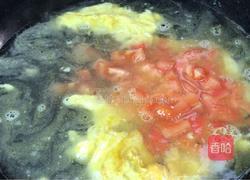木耳番茄汤面的做法图解6