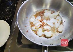 年糕炒菠菜的做法图解4