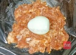 大米鹌鹑蛋蒸肉丸的做法图解5