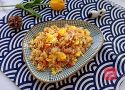 口蘑鸡蛋炒饭的做法图解13