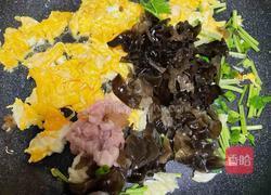 鸡蛋木耳炒饭的做法图解5
