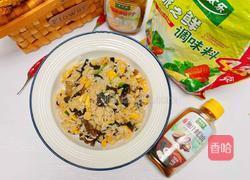 鸡蛋木耳炒饭的做法图解15