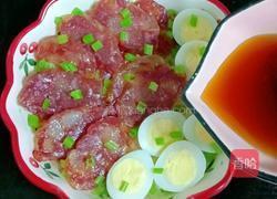 腊肠鹌鹑蛋蒸饭的做法图解8