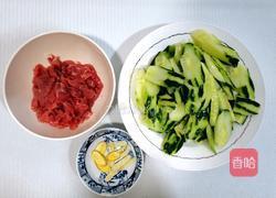 青瓜肉片饭的做法图解2