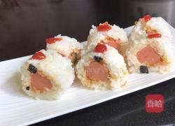 爱心饭卷的做法图解7