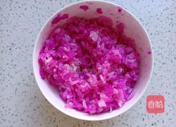 火龙果花朵饭团的做法图解5