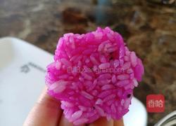 火龙果花朵饭团的做法图解9