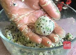 黑米豆腐丸的做法图解5