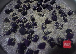 糯叽叽的紫薯黑米糕的做法图解8