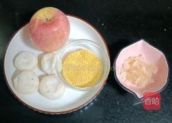 苹果马蹄米糊的做法图解1