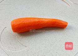 大米胡萝卜粥的做法图解4