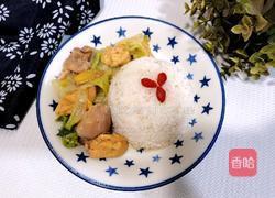 鱼泡白菜盖浇饭的做法图解10