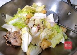 豆泡焖白菜的做法图解4