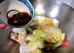 豆泡焖白菜的做法图解5