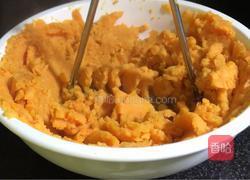 芝士红薯珍珠丸子的做法图解4