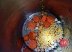 胡萝卜五谷米糊的做法图解4