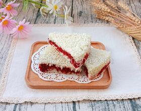 雙色大米發(fā)糕