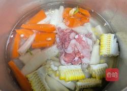 山药胡萝卜汤饭的做法图解4