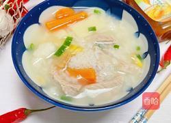 山药胡萝卜汤饭的做法图解12