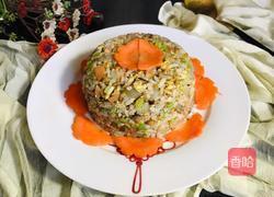 火腿鸡蛋菜炒饭的做法图解13