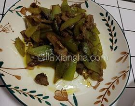 萵筍炒肉