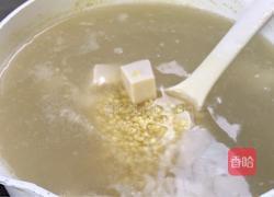 芹菜豆腐粥的做法图解4