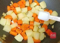 土豆萝卜肉丸盖饭的做法图解6