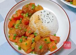 土豆萝卜肉丸盖饭的做法图解11