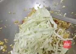 包菜炒饭的做法图解6