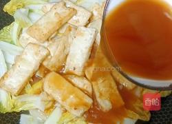 娃娃菜豆腐盖饭的做法图解12