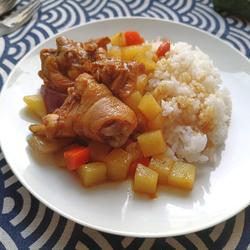 鸡腿咖喱饭的做法[图]