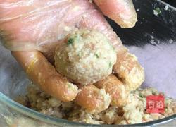 莲藕珍珠丸子的做法图解7
