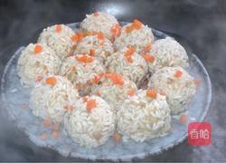 莲藕珍珠丸子的做法图解9