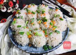 莲藕珍珠丸子的做法图解11