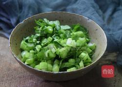 菜心瘦肉粥的做法图解3