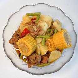 排骨土豆炖豆角的做法[图]