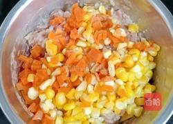 米饭时蔬猪肉饼的做法图解7