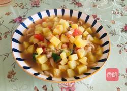 牛肉湯土豆手搟面的做法圖解9