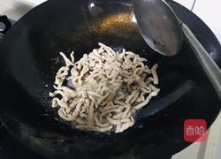蒜黄炒肉丝的做法图解3