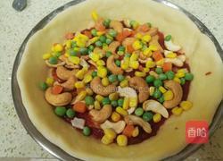 自制大虾披萨的做法图解15